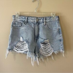 PacSun Light Wash Denim Shorts